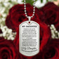 To my Daughter Engraved Necklace