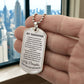 To my Daughter Engraved Necklace