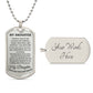 To my Daughter Engraved Necklace