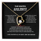 To My Soulmate Forever Love Necklace
