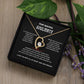 To My Soulmate Forever Love Necklace